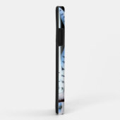 COQUES Case-Mate iPhone HIBOU AUX YEUX BLEUS DE NEIGE (Dos/Droite)