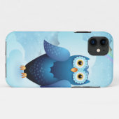 Coques Case-Mate iPhone Hibou dans le ciel (Dos (Horizontal))
