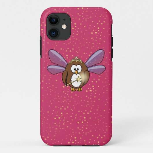 Coques Case-Mate iPhone hibou de faery (Dos)