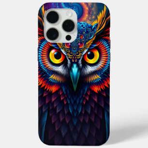Coque iPhone 15 Pro Max Hibou de rêve électrique