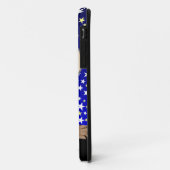 Coques Case-Mate iPhone hibou drôle de moustache (Dos/Gauche)