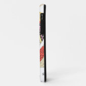 Coques Case-Mate iPhone Hibou drôle de texture (Dos/Gauche)