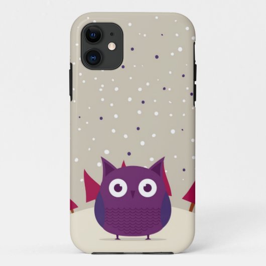 Coques Case-Mate iPhone Hibou mignon (Dos)
