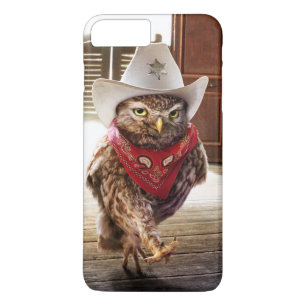 Case-Mate iPhone Case Hibou occidental dur de shérif avec l'attitude et