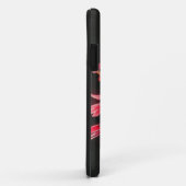 Coques Case-Mate iPhone Hibou rouge doux (Dos/Droite)