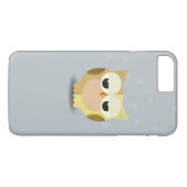 Coques Case-Mate iPhone Hibou sur une illustration stary d'arrière - plan (Dos (Horizontal))