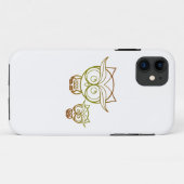 Coques Case-Mate iPhone Hiboux de la Terre (Dos (Horizontal))