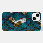 Coques Case-Mate iPhone Hiboux, fougères, chêne et baies 3 (Verso (horizontal))