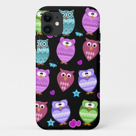 Coques Case-Mate iPhone hiboux mignons (Dos)