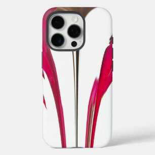 Coques iPhone 16 Pro hic Red Rose   Incroyable ciel blanc Achempong Art