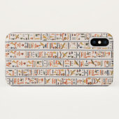 Coques Case-Mate iPhone hiéroglyphes de l'ancienne égypte motif histo (Dos (Horizontal))