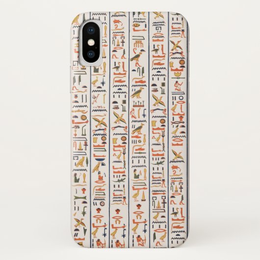 Coques Case-Mate iPhone hiéroglyphes de l'ancienne égypte motif histo (Dos)