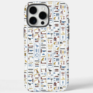 Coques iPhone 16 Pro Max Hiéroglyphes égyptiens antique Pharaon Egypte Art