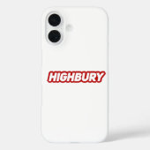 Coques Case-Mate iPhone Highbury Stadium Arsenal (Verso)