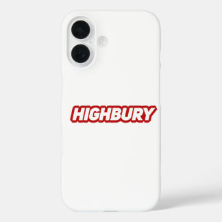 Coques iPhone 16 Highbury Stadium Arsenal