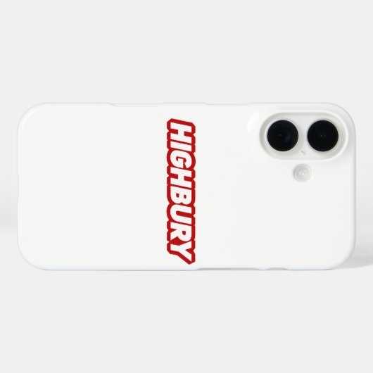 Coques Case-Mate iPhone Highbury Stadium Arsenal (Verso (horizontal))