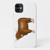 Coques Case-Mate iPhone Highland cow (Dos)