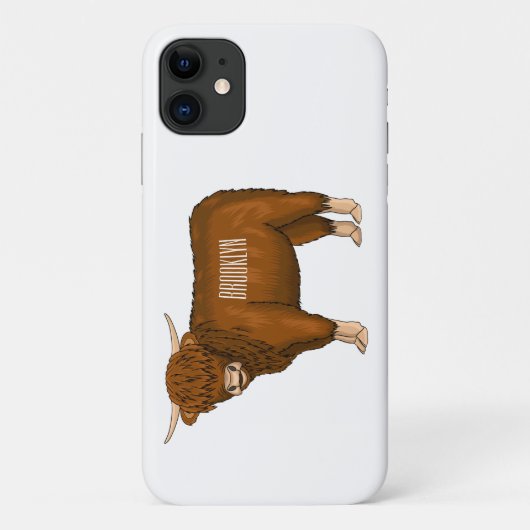 Coques Case-Mate iPhone Highland cow (Dos)
