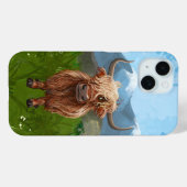 Coques Case-Mate iPhone Highland Cow Electronics (Verso (horizontal))