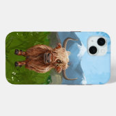 Coques Case-Mate iPhone Highland Cow Electronics (Verso (horizontal))