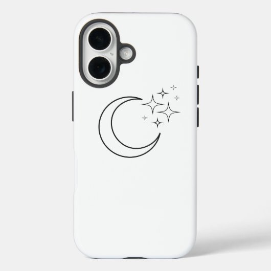 Coques Case-Mate iPhone Hilal et les étoiles (Verso)