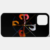 Coques Case-Mate iPhone Hilma af Klint - Le Swan No 7 (Verso (horizontal))
