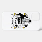 Coques Case-Mate iPhone Hinton Family Crest (Verso (horizontal))