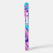 Coques Case-Mate iPhone Hippie 'delica Pink Blue Tie Dye (Verso / Gauche)