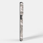 Coques Case-Mate iPhone Hippie les années 70 Gris Marbre Liquide Swirl Boh (Verso / Droite)