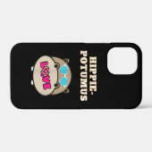 Coques Case-Mate iPhone Hippie Potumus Baby Hippopotamus Lover (Verso (horizontal))