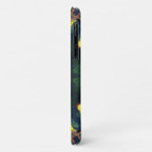 Coques Case-Mate iPhone Hippie psychédélique jaune bleu et vert (Dos/Gauche)