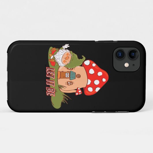 Coques Case-Mate iPhone Hippie Que Ça Soit Gnome (Dos (Horizontal))
