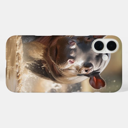 Coques Case-Mate iPhone Hippo (Verso (horizontal))