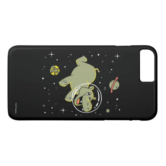 Coques Case-Mate iPhone Hippo Animaux Dans L'Espace (Dos (Horizontal))
