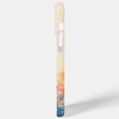 Coques Case-Mate iPhone Hippo béant dans une prairie rêvée (Verso / Gauche)