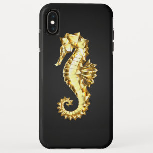 Case-Mate iPhone Case Hippocampe Polygonal Or