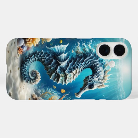 Coques Case-Mate iPhone Hippocampe sous-marin (Verso (horizontal))