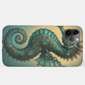Coques Case-Mate iPhone Hippocampe Steampunk (Dos (Horizontal))
