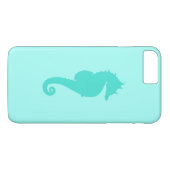 Coques Case-Mate iPhone Hippocampe Turquoise 2 (Dos (Horizontal))