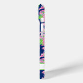 Coques Case-Mate iPhone Hippocampes à l'aquarelle Monogrammées (Verso / Gauche)