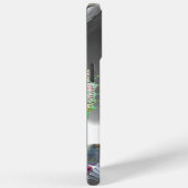 Coques Case-Mate iPhone HIPPOCAMPES AMOUREUX, PINK TEAL BLEU Nacre (Verso / Droite)