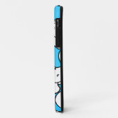 Coques Case-Mate iPhone Hippopotame bleu mignon (Dos/Gauche)
