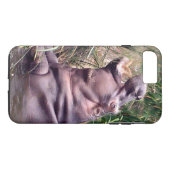 Coques Case-Mate iPhone Hippopotame Rugit, (Dos (Horizontal))