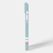 Coques Case-Mate iPhone Hipster Bicycle Pastel Roue Nom personnalisé (Verso / Gauche)