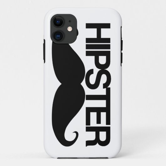 Coques Case-Mate iPhone Hipster Stache (Dos)