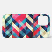Coques Case-Mate iPhone Hipster zigzag : grunge motif sans soudure. (Verso (horizontal))