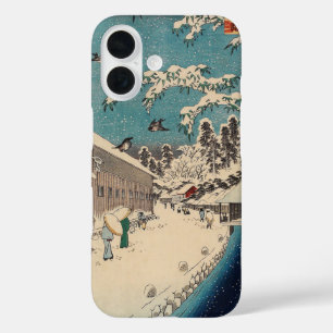 Coques iPhone 16 Hiroshige hiver paysage Japon pays