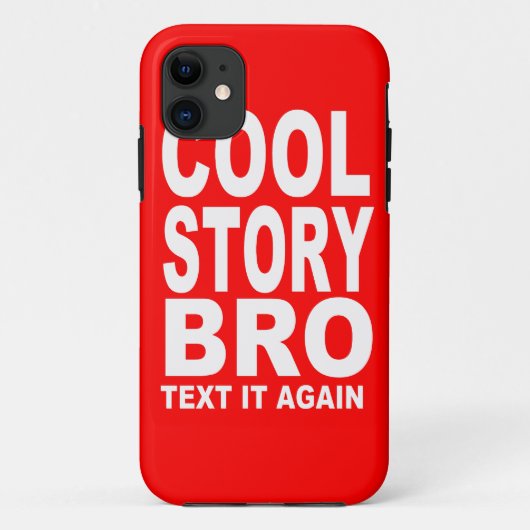 Coques Case-Mate iPhone Histoire fraîche Bro, texte il encore (Dos)