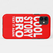 Coques Case-Mate iPhone Histoire fraîche Bro, texte il encore (Dos (Horizontal))