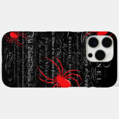Coques Case-Mate iPhone Histoire naturelle Titre Page Araignées Calligraph (Verso (horizontal))